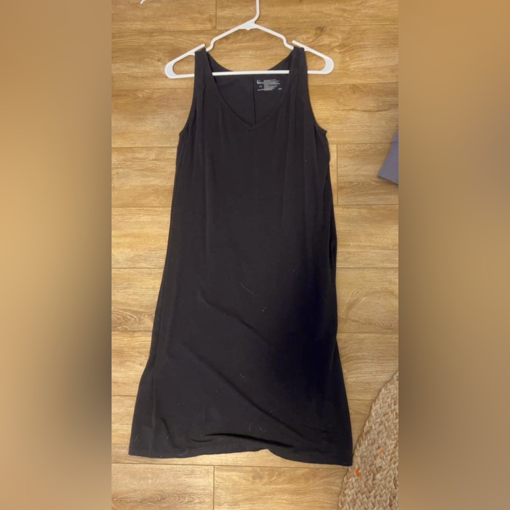 Black flowy dress